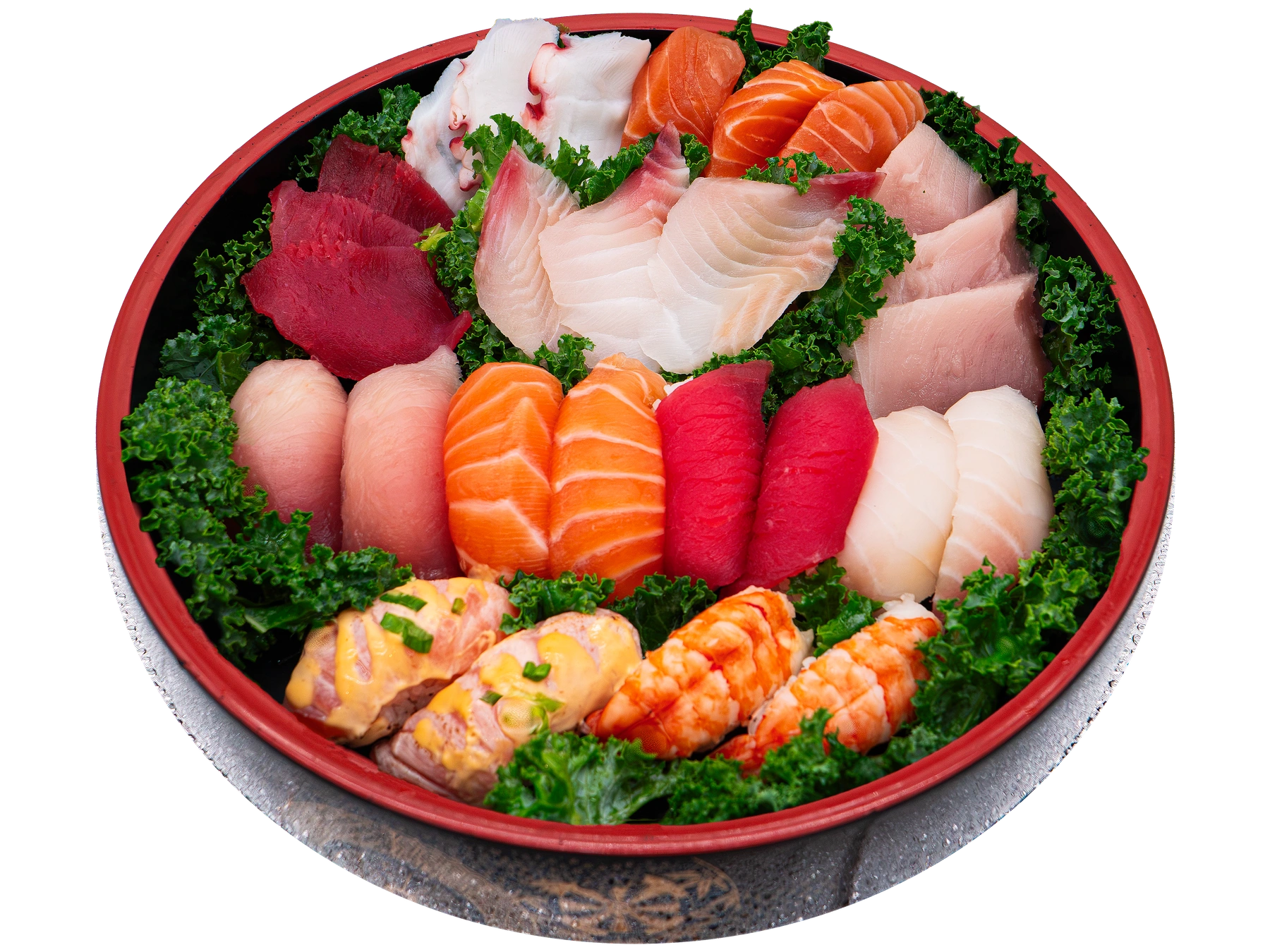 27-piece Sushi and Sashimi Platter